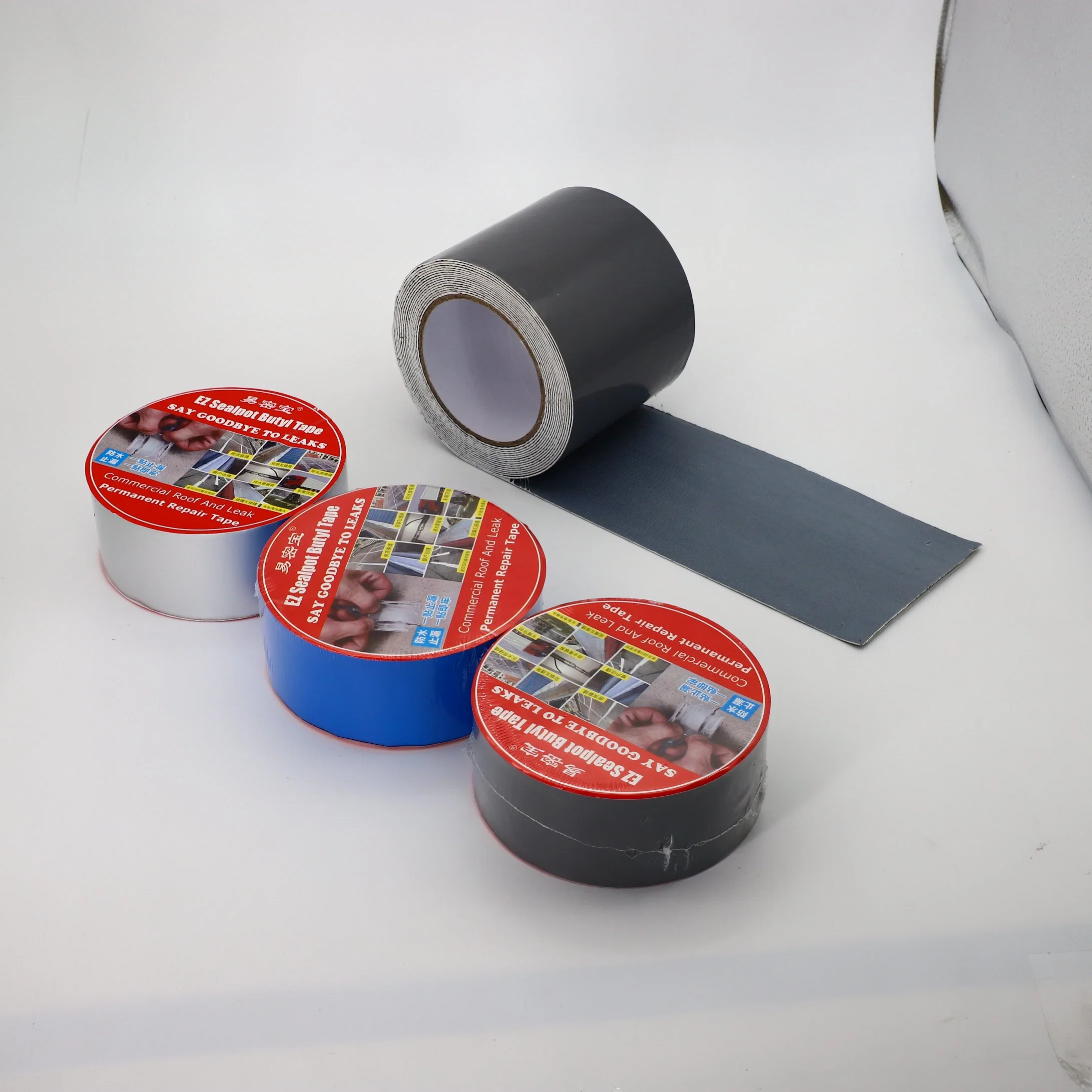 El papel de aluminio Super Fix de butilo de cinta adhesiva resistente al agua fuerte fuga de parada de fisura reparación de sellos
