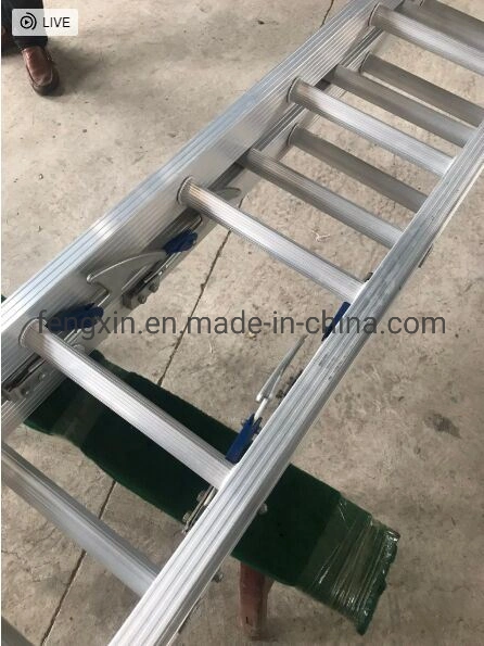 La extensión de aluminio escaleras para camión de bomberos