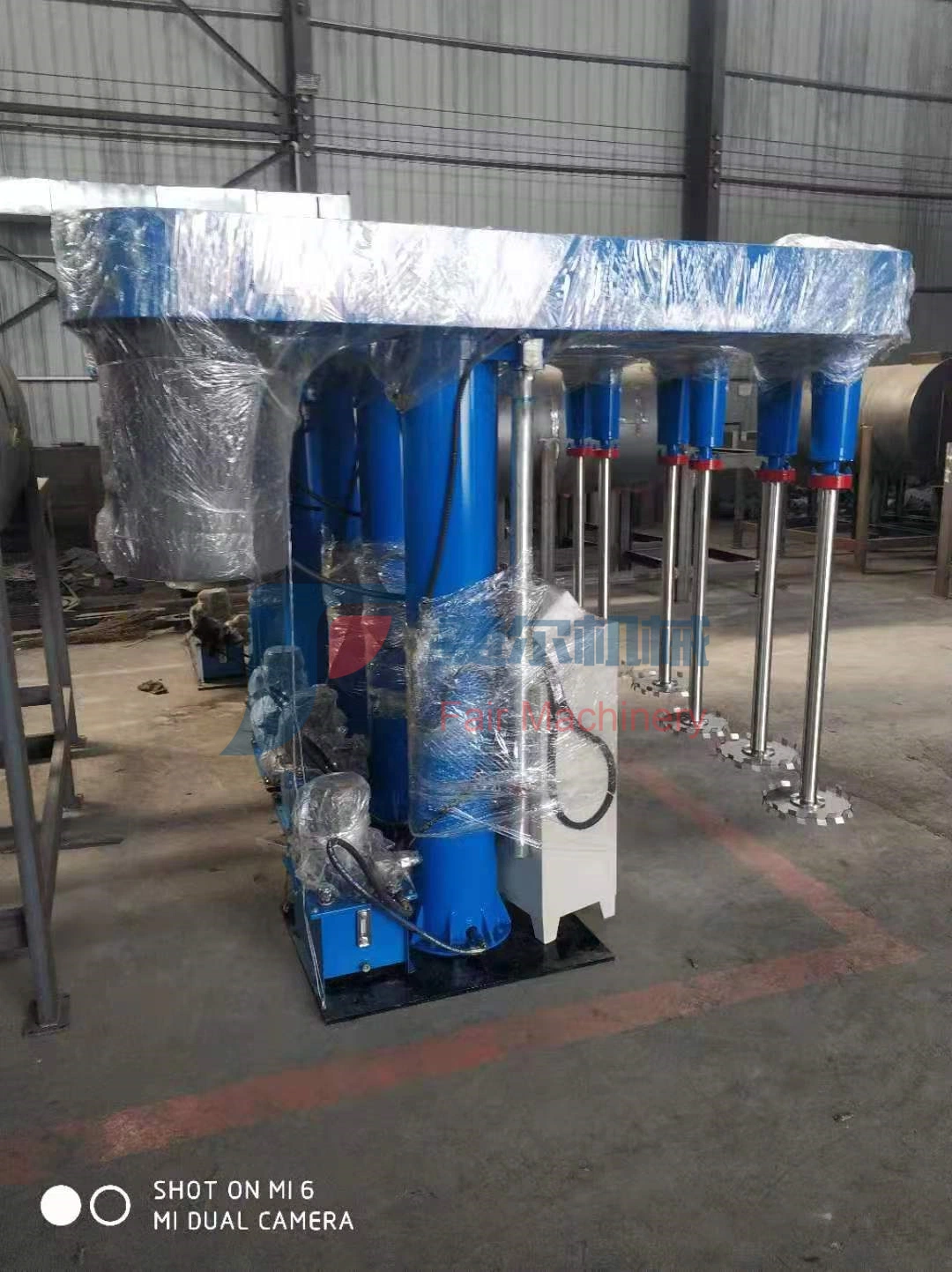 1000L Industrial High Speed Disperser Paint Disperser Paint Mixing Machine with Hydraulic Lift