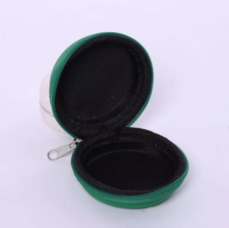 Mini Round Carrying Hard Shell EVA Storage Case for Earphone