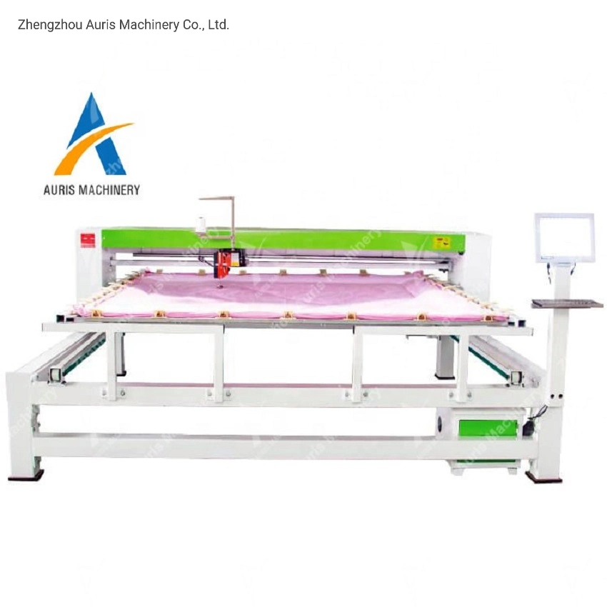 Long Arm Computerized High Speed Single Head Needle Bed Sofa Cover Quit Quilting Machine