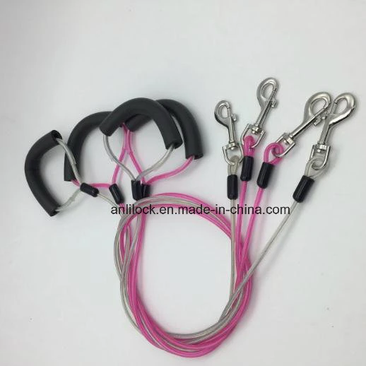 Pet Dog Safety Rope, Steel Cable, PC Lock Cable, Pet Safety Rope, Lapte Lock Cable, Al-2005