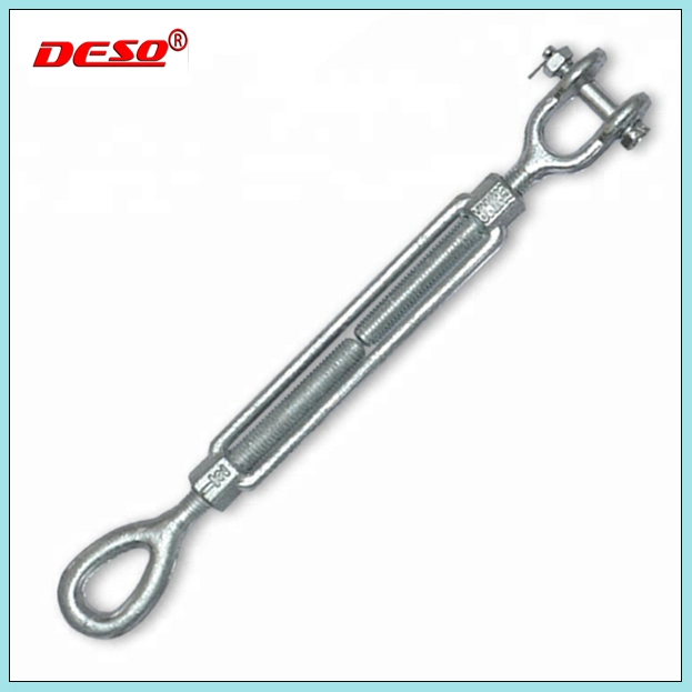 Us Type Wire Rope Jaw & Eye Drop Forged Steel Wire Rope Turnbuckle