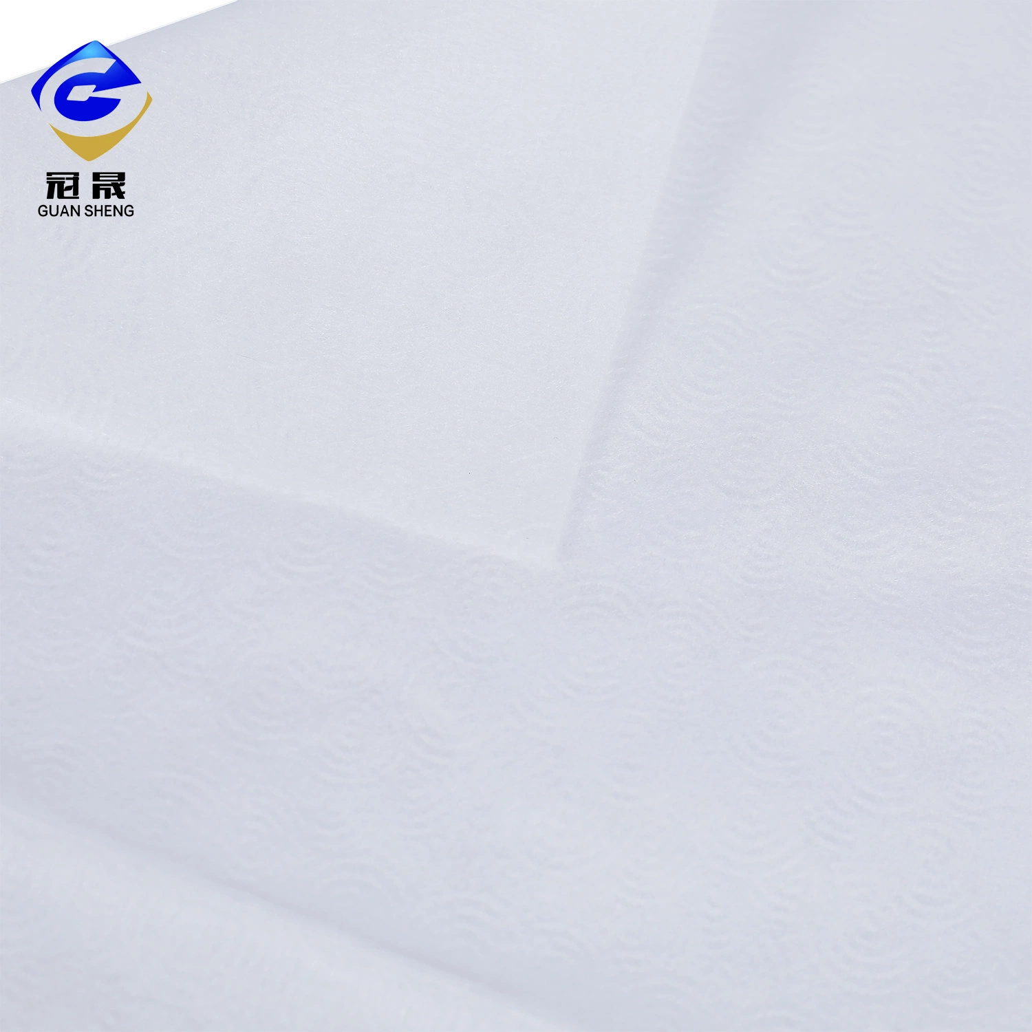 China Fabricação Hot vender 100% algodão Skin-Friendly&amp;Inelástica algodão molhado Spunlace Non-Woven Tecido para centro de beleza