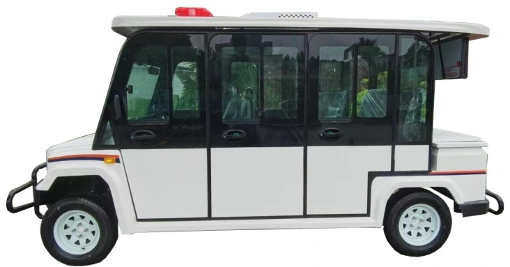 8 Seats Closed Guangdong Rand Patrol Car Electric Cart Hot Sale