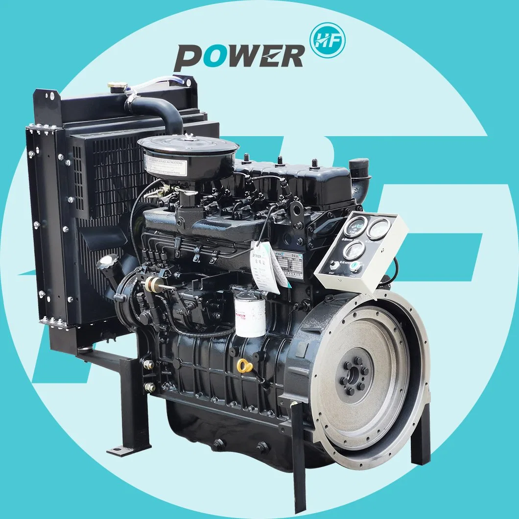 4-Cylinder Water Cooled Diesel Engine (Turbo Charge) for Generator, Water Pump