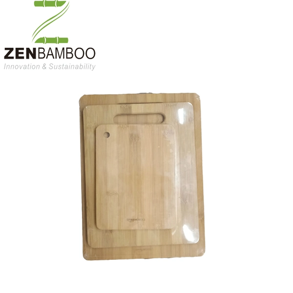 Chopping Board Bamboo Cutting with Groove and Sharpener