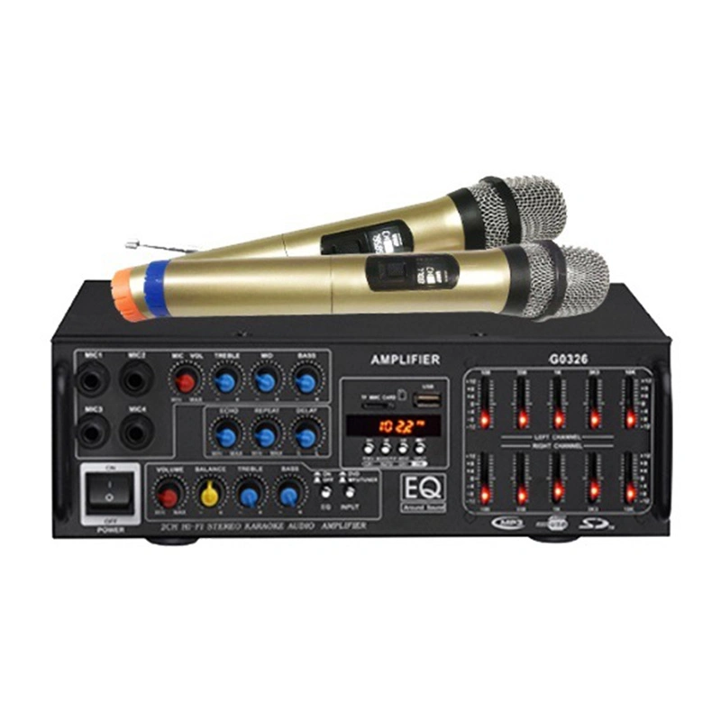 High quality/High cost performance  Digital Amplifier with Wireless Microphone USB Bluetooth