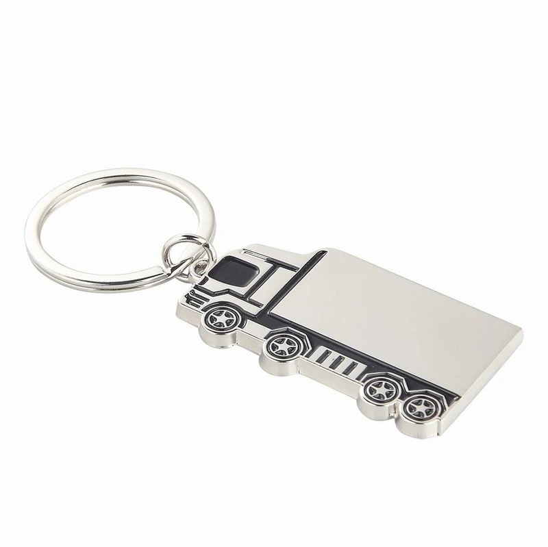 Soft Enamel House Shape Metal Key Tag for Real Estate