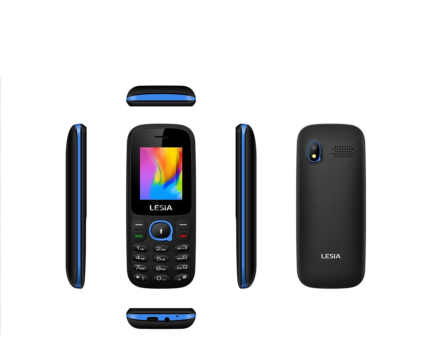 Manufactory Wholesale/Supplierr GSM 850/900/1800/1900m ODM/OEM Phone From China Leisa Hot Dual SIM Card Phone 1.77inch 2g Phone 32+32GB Cell Phone with Keypad 800mAh