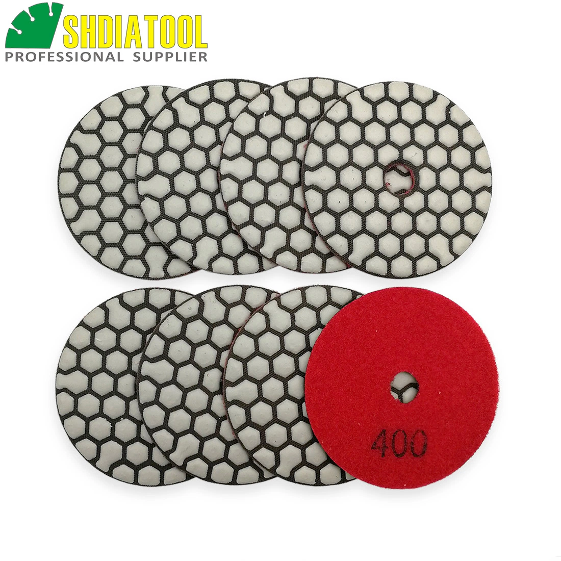 3&prime; &prime; B Flexible Sanding Discs Working Without Water Dry Diamond Polishing Pads