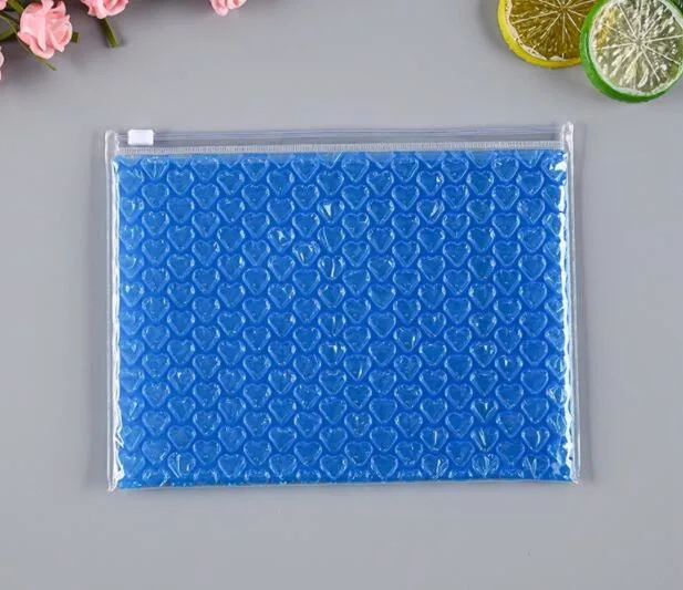 Hot Selling A4 PVC Water-Resistant Office Document Protection Zipper Bubble Bags