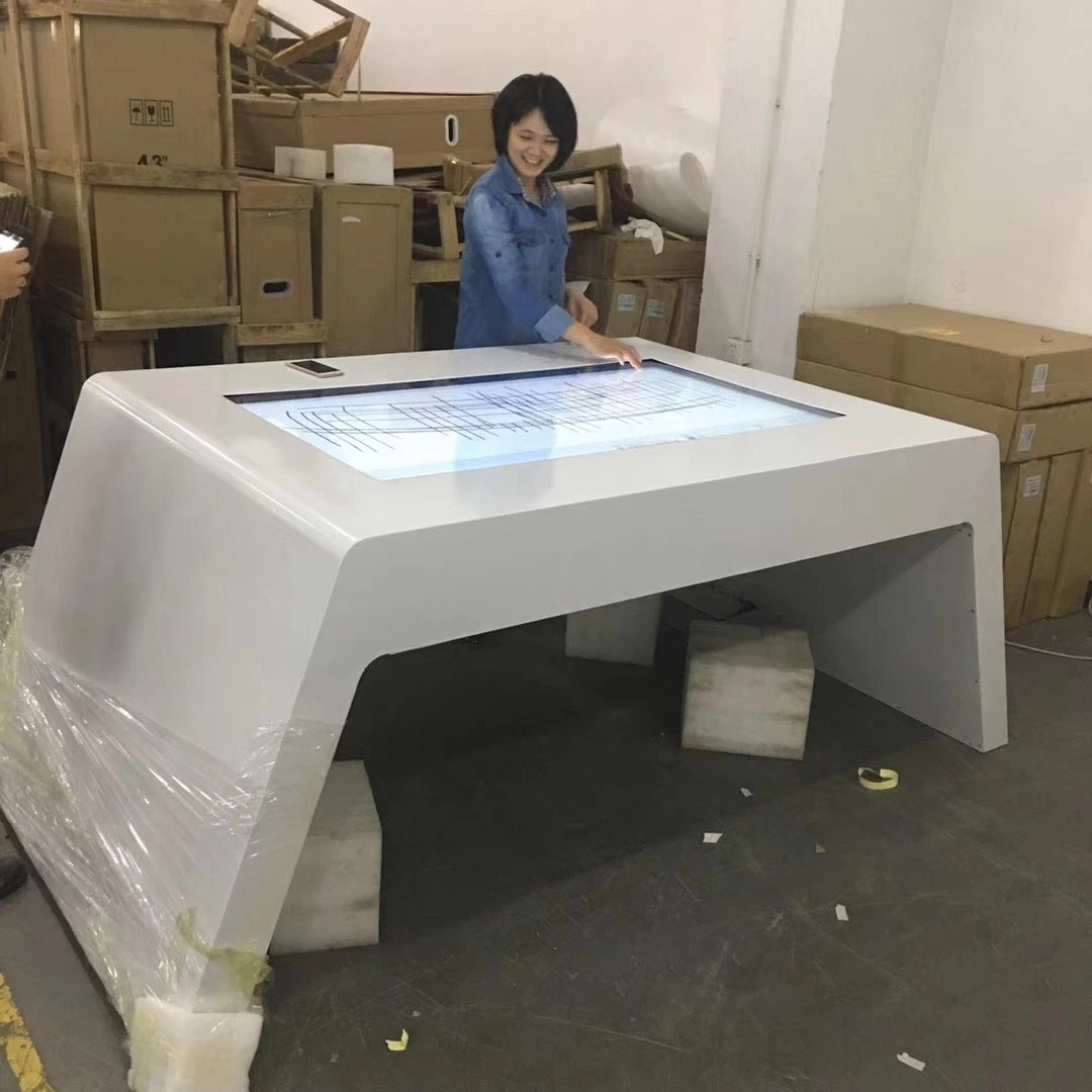 Dedi 65inch Capacitive Touch Table Interactive Table for Hotel with Windows OS I7 CPU