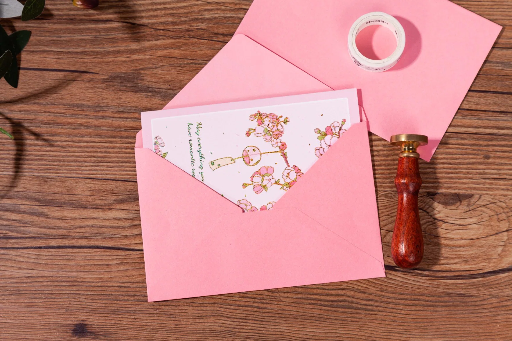 New Design Cherry Bloom Gift Greeting Card