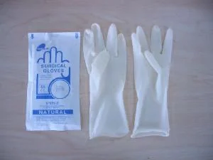 Guantes quirúrgicos de látex de grado médico