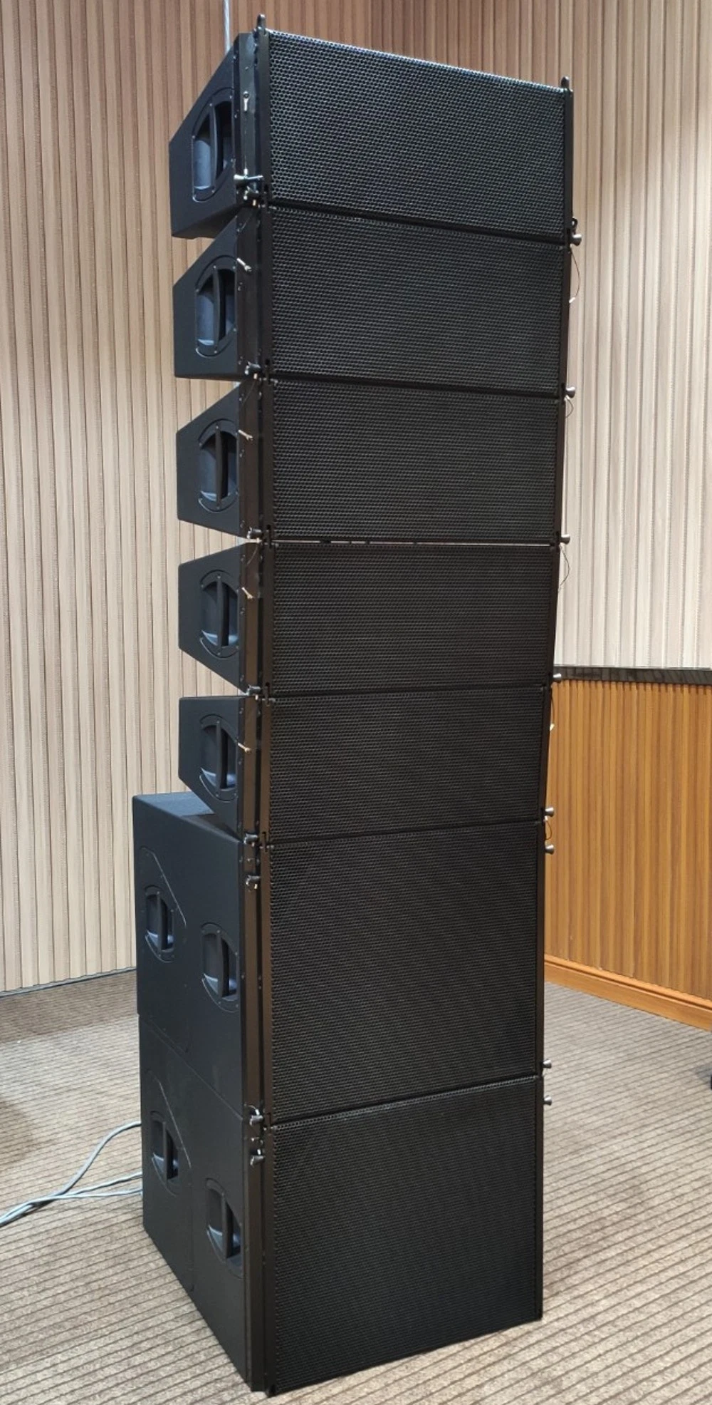 Dual 8 Zoll Y8 pro Audio Passive Neo Line Array System