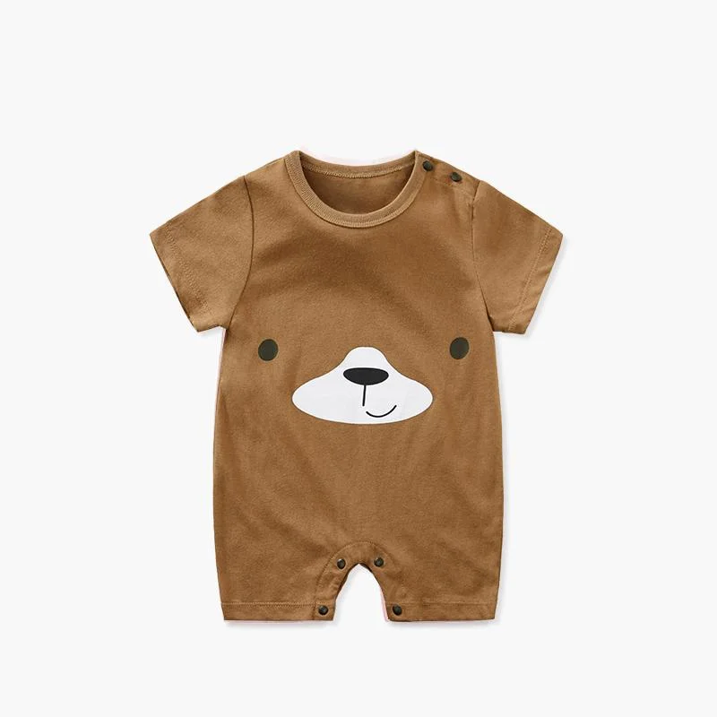 Оптовая торговля детским мальчиков Romper короткие втулки для летнего Cute несут дизайн Pajama детское fashion одежды