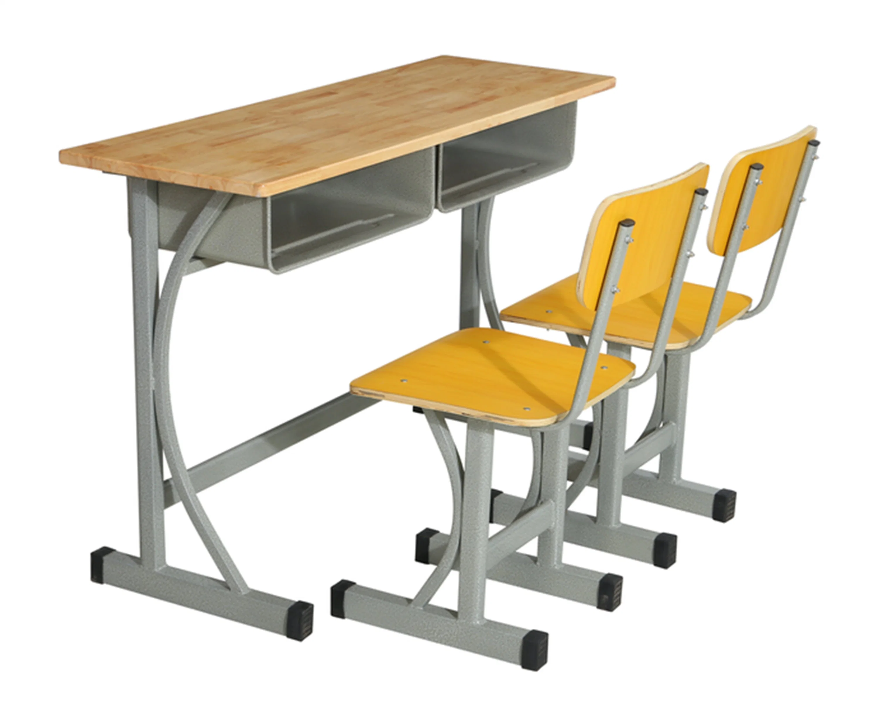 Schule verstellbarer Schreibtischstuhl Klassenzimmer Möbel mit Stahlrohren