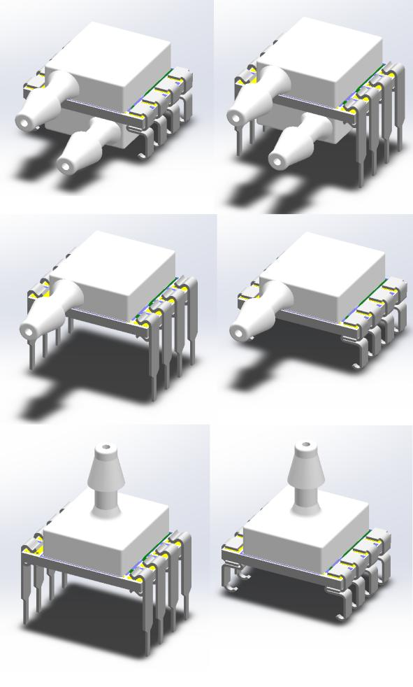 Digitaler Ausgangsdruckschalter mit 24-Bit-Auflösung und SOIC-16 Packmethode