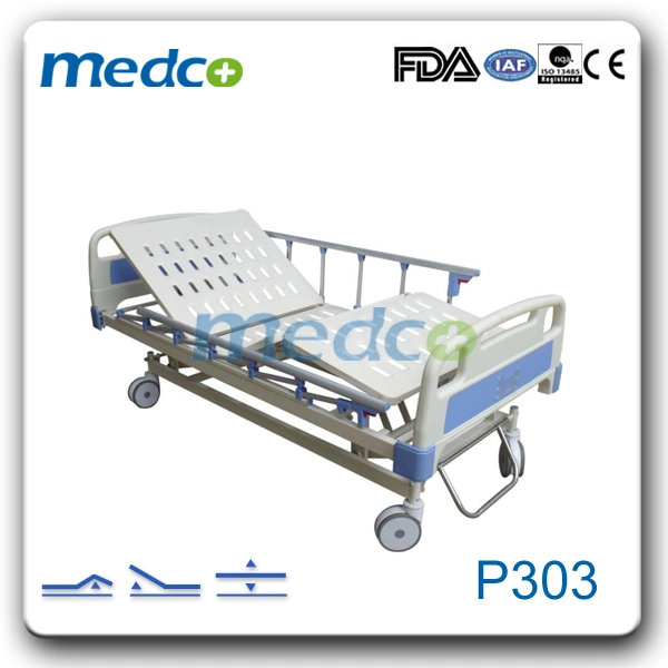 Ultra-Low Three Functions Nursing Bed Electric Hospital Bed for Patient