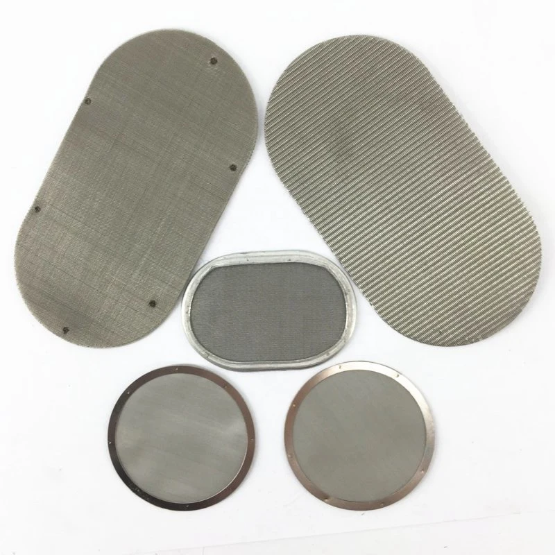 1- 3500 Mesh High Precision Stainless Steel Wire Mesh Round Filter Screen Disc