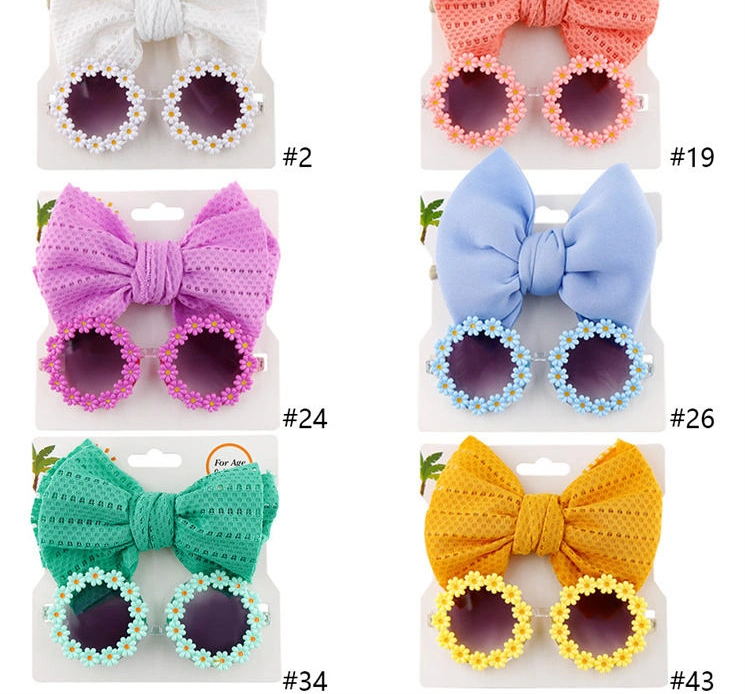 New Fashion Heart Sunglasses with Headbands for Kids