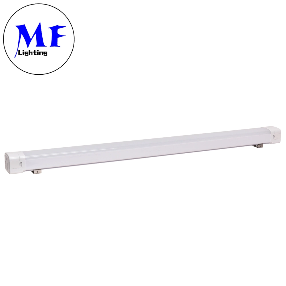 Factory Price 2FT 4FT 5FT 20W 40W 60W IP65 Waterproof Dustproof 150lm/W LED Linear Light Batten Light LED Tunnel Tri-Proof Light for Workshop Warehouse