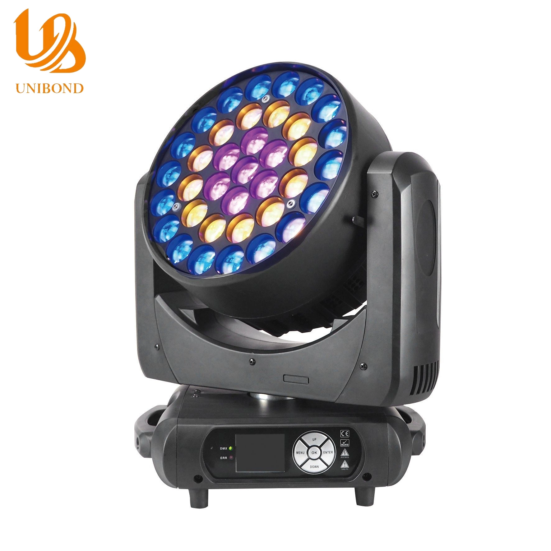 LED Effects Light 37X15W 4 in 1 Wash Moving Head Light Stage Light