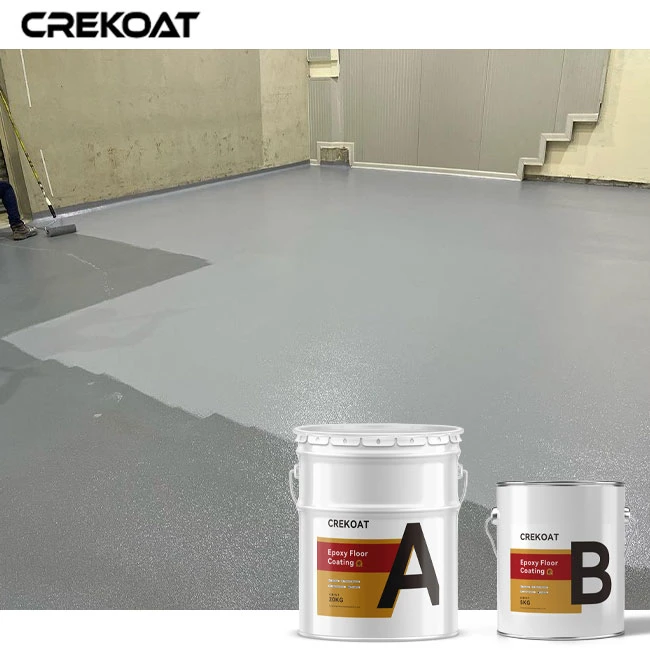 Quicker Drying Times High Solids Epoxy Floor Coating Systems