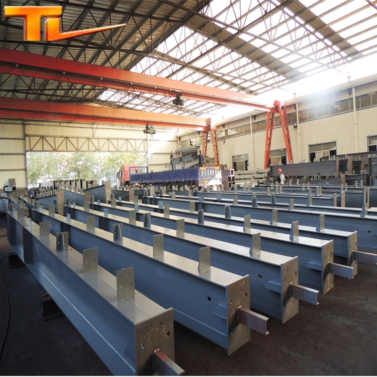 Steel Column of Steel Structure Workshop / Prefabricated Industrial Metal Frame Shed Buildings