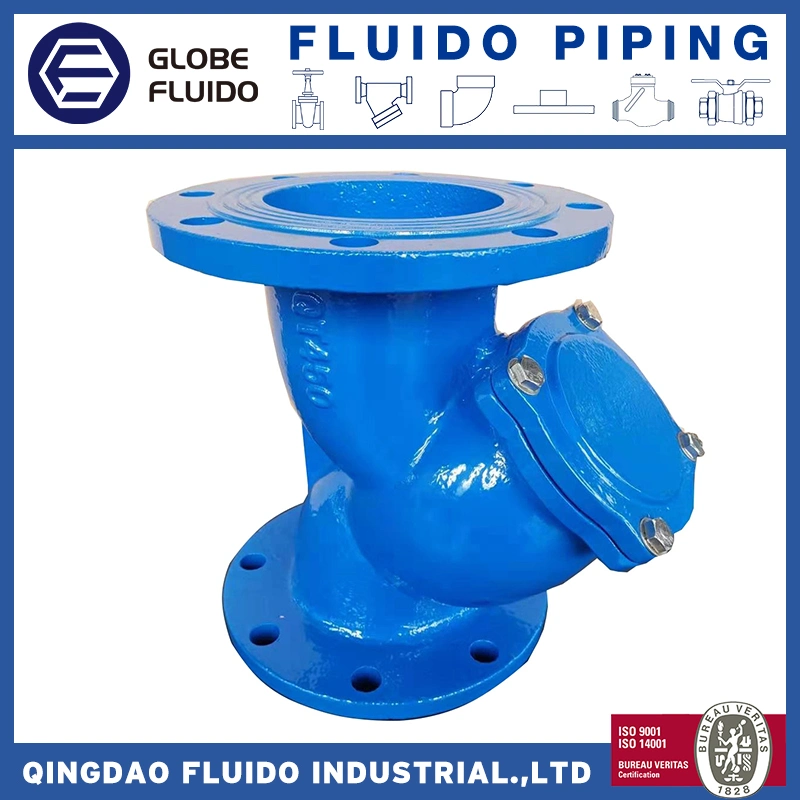 BS5153 Ductile Iron Rubber Disc Swing Check Valve Pn10 Pn16 Pn25