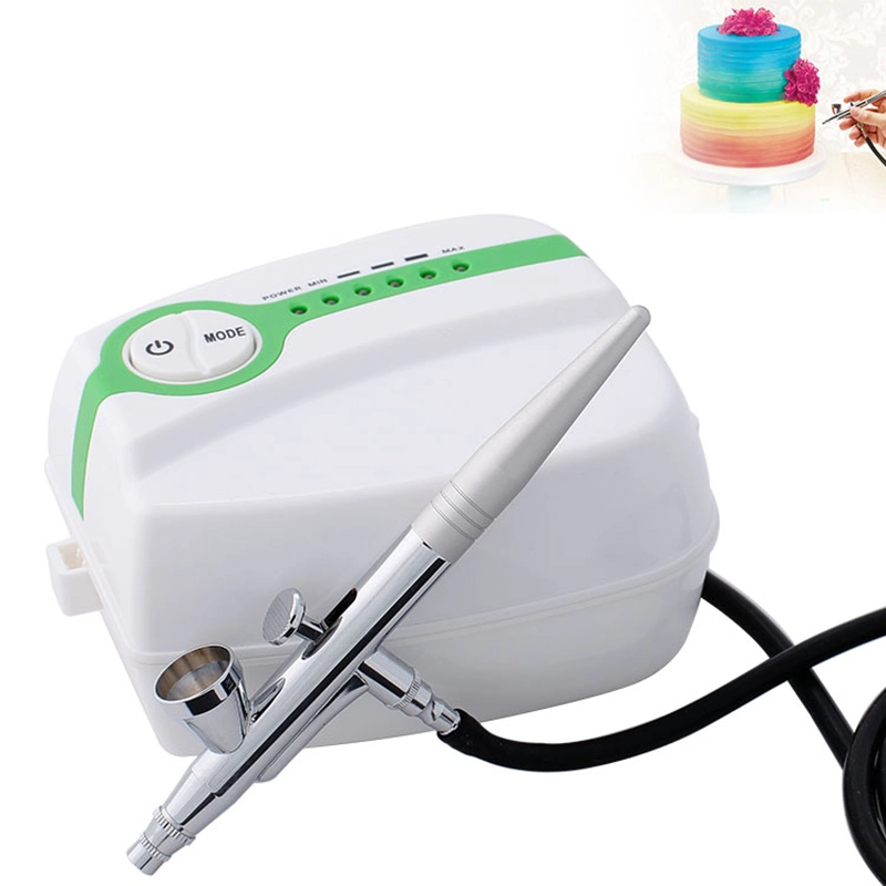 Small Cosmetic Compressor Set with 7cc Cup Gravity Airbrush