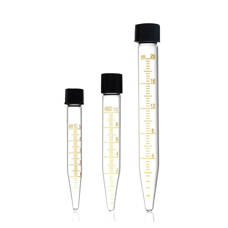 Lab Graduated Medical Consumable Urine Test Tube Urine Conical Tube