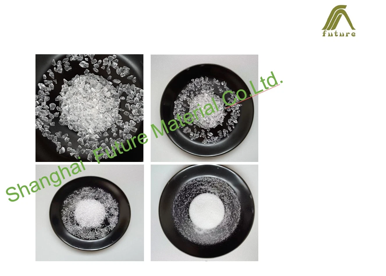 Fused Silica High Purity Silica Sand Sio2>99.85% 10-20mesh