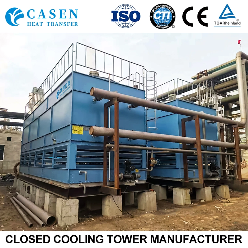 Industry Efficient Nh3/Ammonia/R717/Refrigerant Cooling Tower Evaporative Condenser for Screw Air Compressor Refrigeration Industry