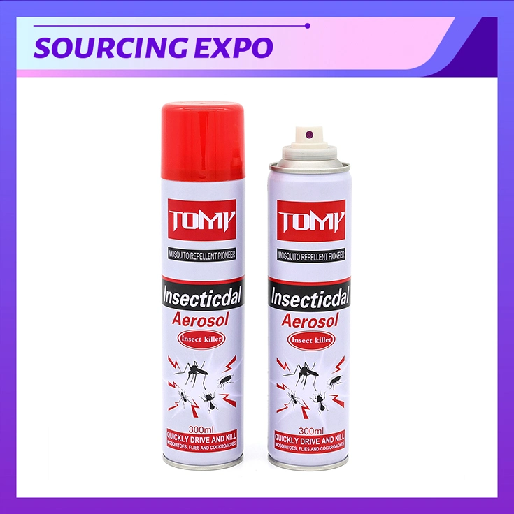 L'efficacité insectifuge ménage Flying moustique Insectes rampants Killer Aersol de pulvérisation spray insecticide