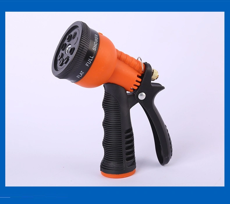 Garden Water Spray Lawn Sprinkler Car Wash Water Gun Ajustable Hose Nozzles 7 Pattern High Pressure Power Washer