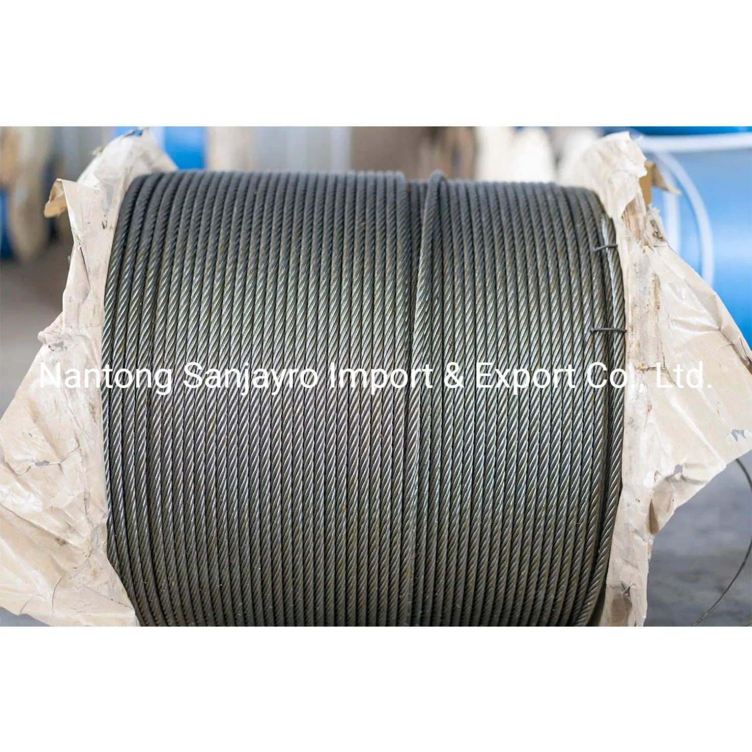 Self Colour Steel Wire Rope 6X37 with Yellow Grease