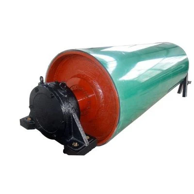 Professional Belt Conveyor System Rubber Lagging Drive/Bend/Take-up/Snub Drum/Pulley for Power Plant