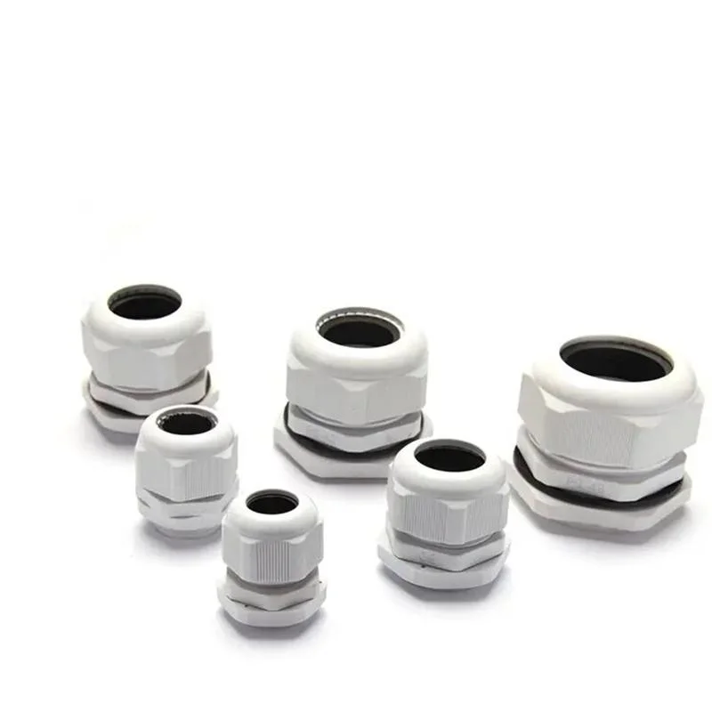 Metric Thread Nylon Electrical Cable Gland Waterproof Plastic Glands Cable