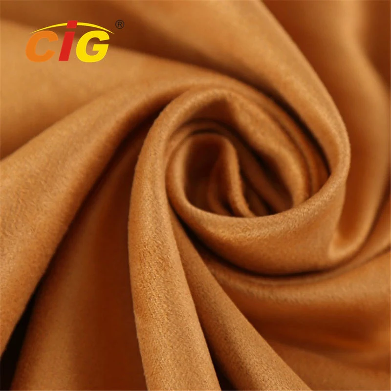 100% Polyester Microfiber Suede Boned for Garment