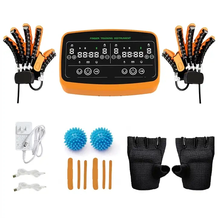 Electric Finger Exercise Tools Help with Finger Extension Training Massage Gloves Finger Training Gloves