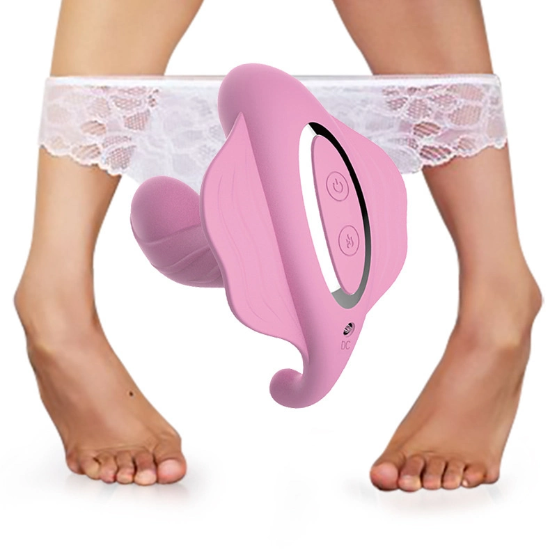 Portez des jouets sexuels Dildo Butterfly Vibrator pour couple, un masturbateur d'orgasme, des vibromasseurs sans fil avec télécommande pour femmes dans les culottes.