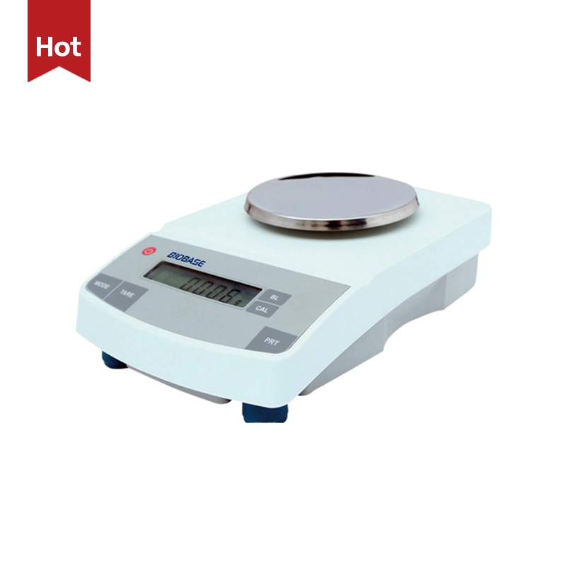 Biobase China Electronic Balance Precision Scales Calibrated Sensor Window Balance for Lab