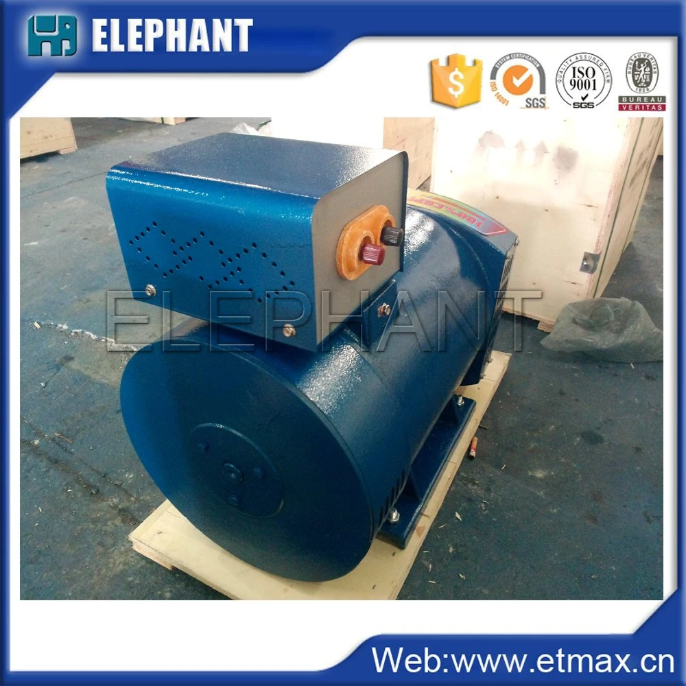 St 2kw 3kw 5kw 8kw Low Rpm Brush Alternator 100% Output Power Generator