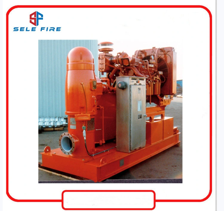 High Efficiency Vertical Turbine Centrifugal Fire Fighting Diesel Water Pump UL Listed