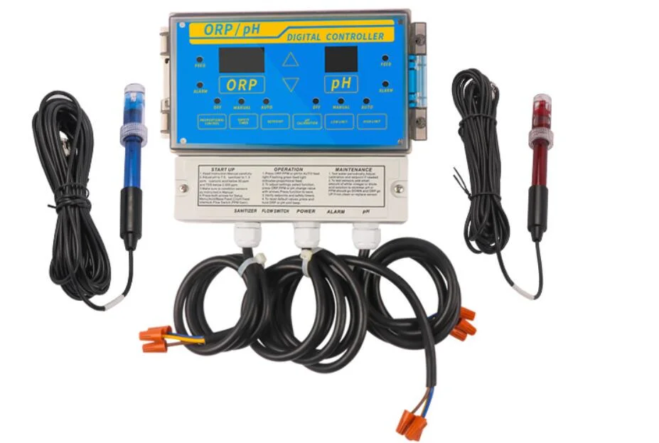 Water Treatment Pool Maintenance System Swimming Pool Automatic ORP/pH Controller