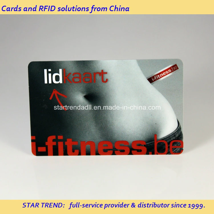 High Frequency Ti2048 RFID Membership Card with Magnetic Strips