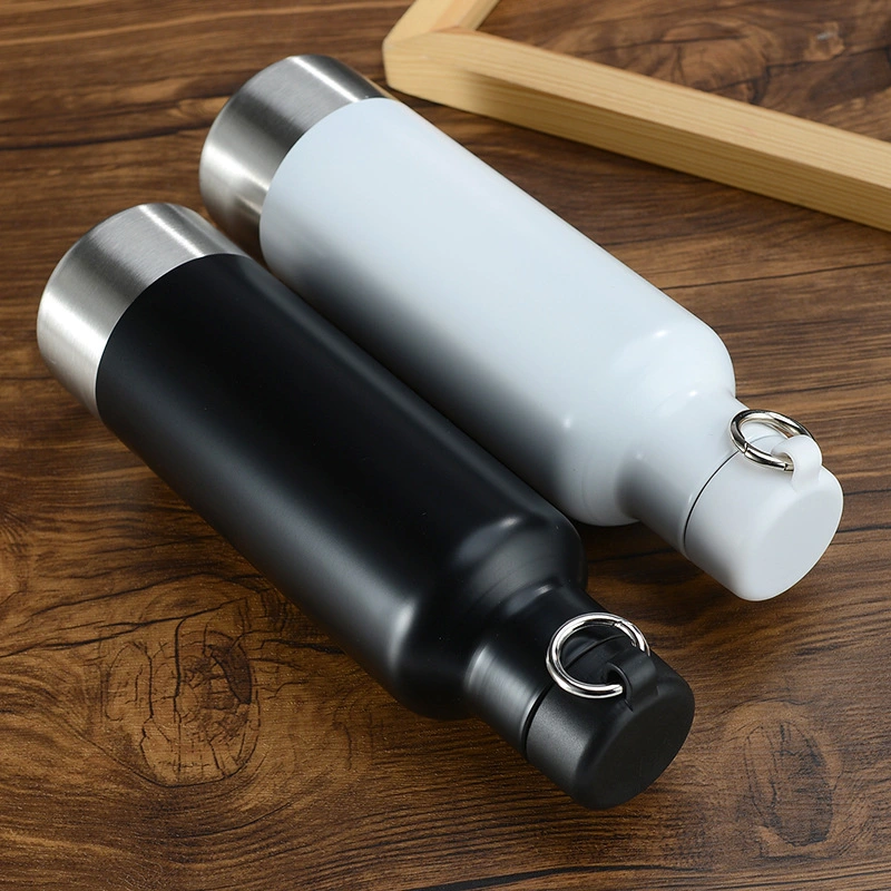 Customized Drinking Insulated Double Wall Stainless Steel Metal Cola Shape Sport Water Bottles Outdoor Camping Thermoses