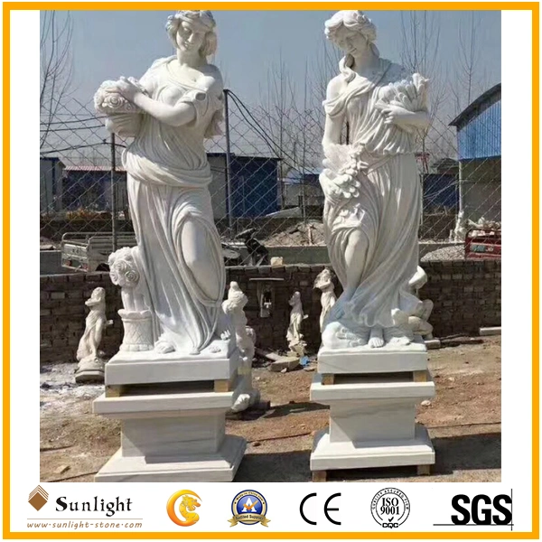 Factory Customize Modern/Garden Decoration Natural White/Yellow Sandstone/Marble/Granite Stone Religious/Angel/Elephant/Lion/Animal Statue Carving Sculptures